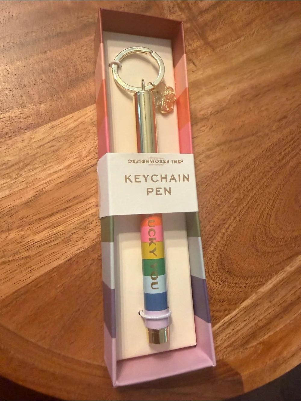 NWT! Keychain Pen cute ballpoint pen in gift box. Brand new in box.